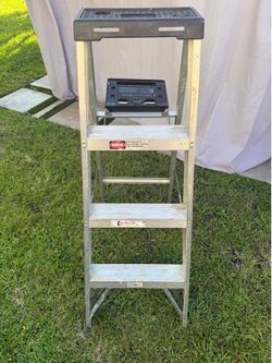 4FT Medium Duty Commercial Type II Aluminum Step Ladder, Keller