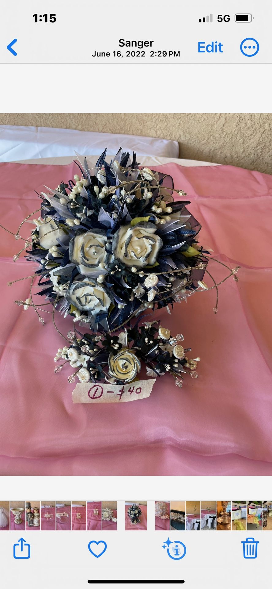 Boquet For Quinceañera  