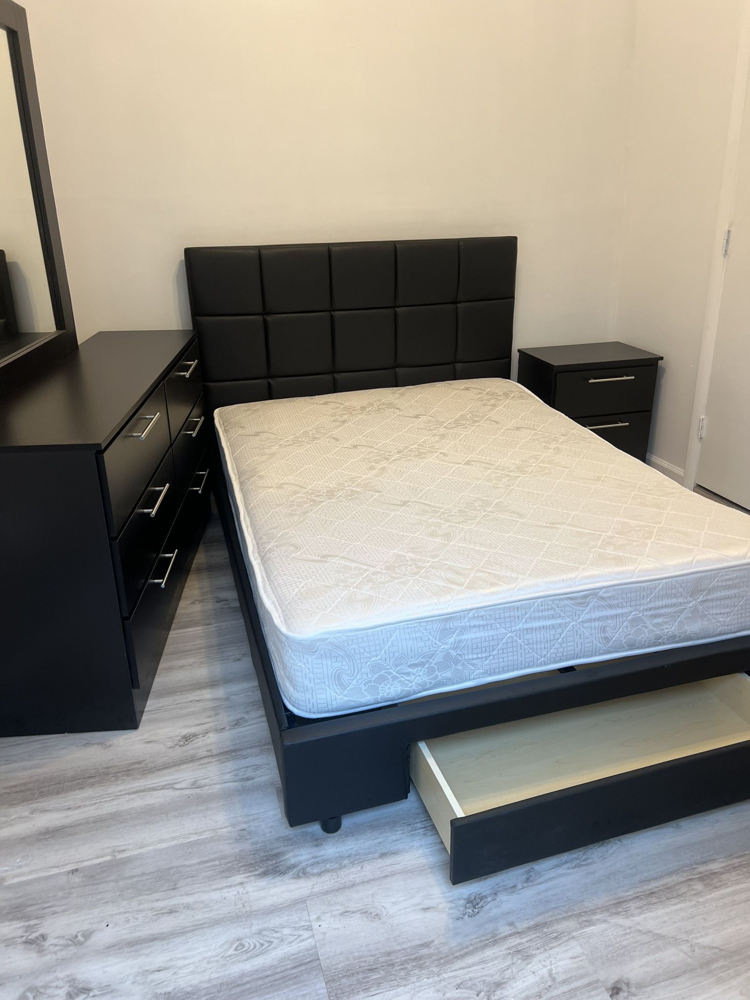 Full Bedroom Set With Mattress All New Furniture And Free Delivery