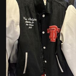 True Religion Letterman's Jacket