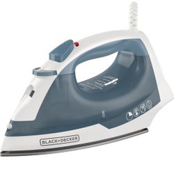 BLACK+DECKER Easy Steam Compact Iron for Clothes with Automatic Shutoff