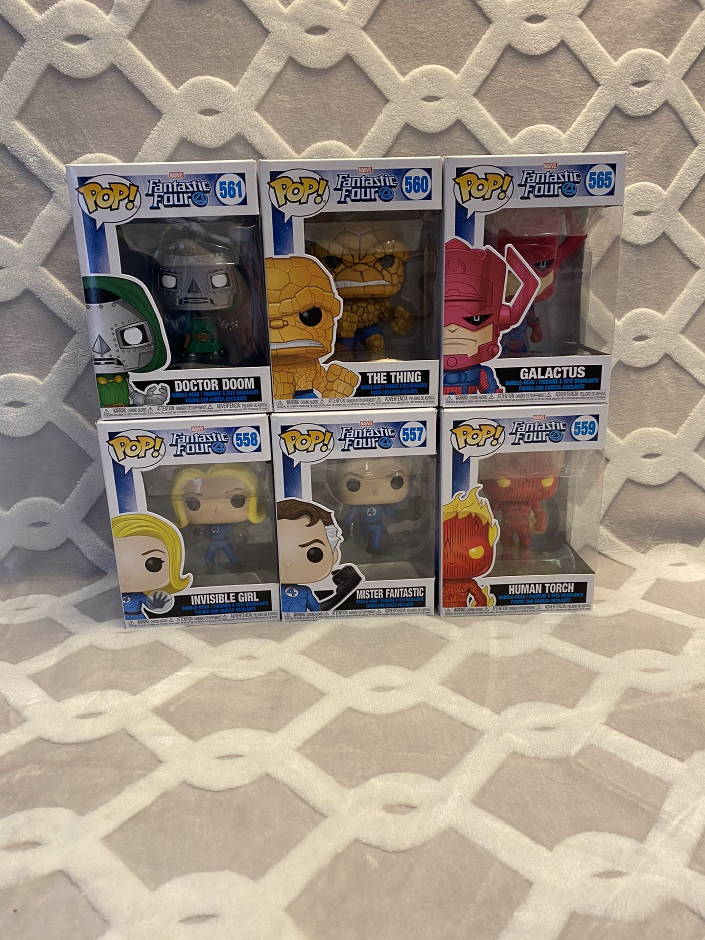 Funko Pop Fantastic Four Collection
