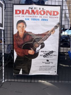 Neil Diamond Sterling Silver Frogs And Posters