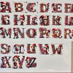 Elf Letters Decals