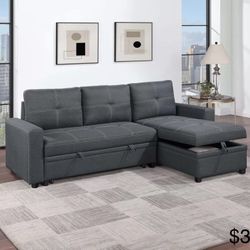 Sectional Sleeper Sofa With Storage 