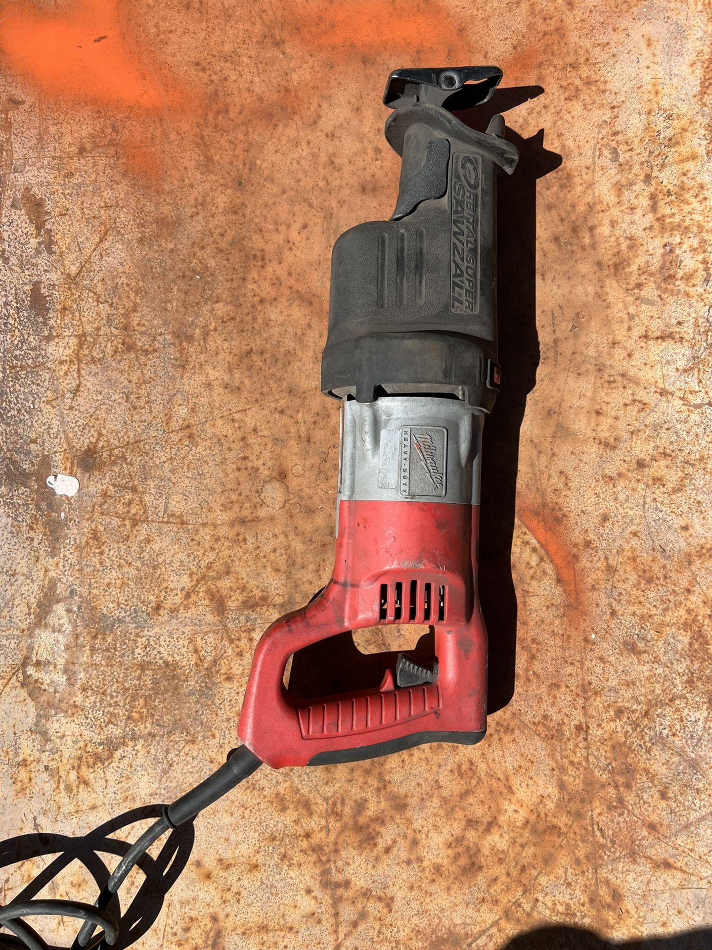 Used Milwaukee 6536-21 1 1/4" Orbital Super Sawzall Reciprocating Saw