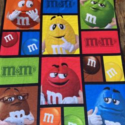 M&Ms Throw Blanket 