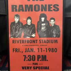 Ramones Framed Poster 11x17
