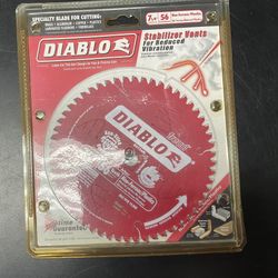 Freud Diablo 7 1/4 56 Teeth Saw Blade