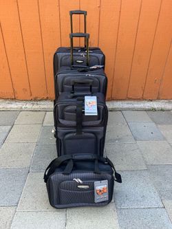 4 pcs expandable and rolling Luggage