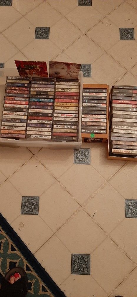 Collection of Cassette Tapes $2. Each