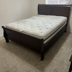 Free Queen bed and Frame. 