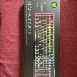 Razer BlackWidow V4 X Mechanical Gaming Keyboard with Razer Chroma RGB