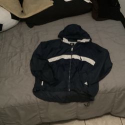 Blue Windbreaker Size M