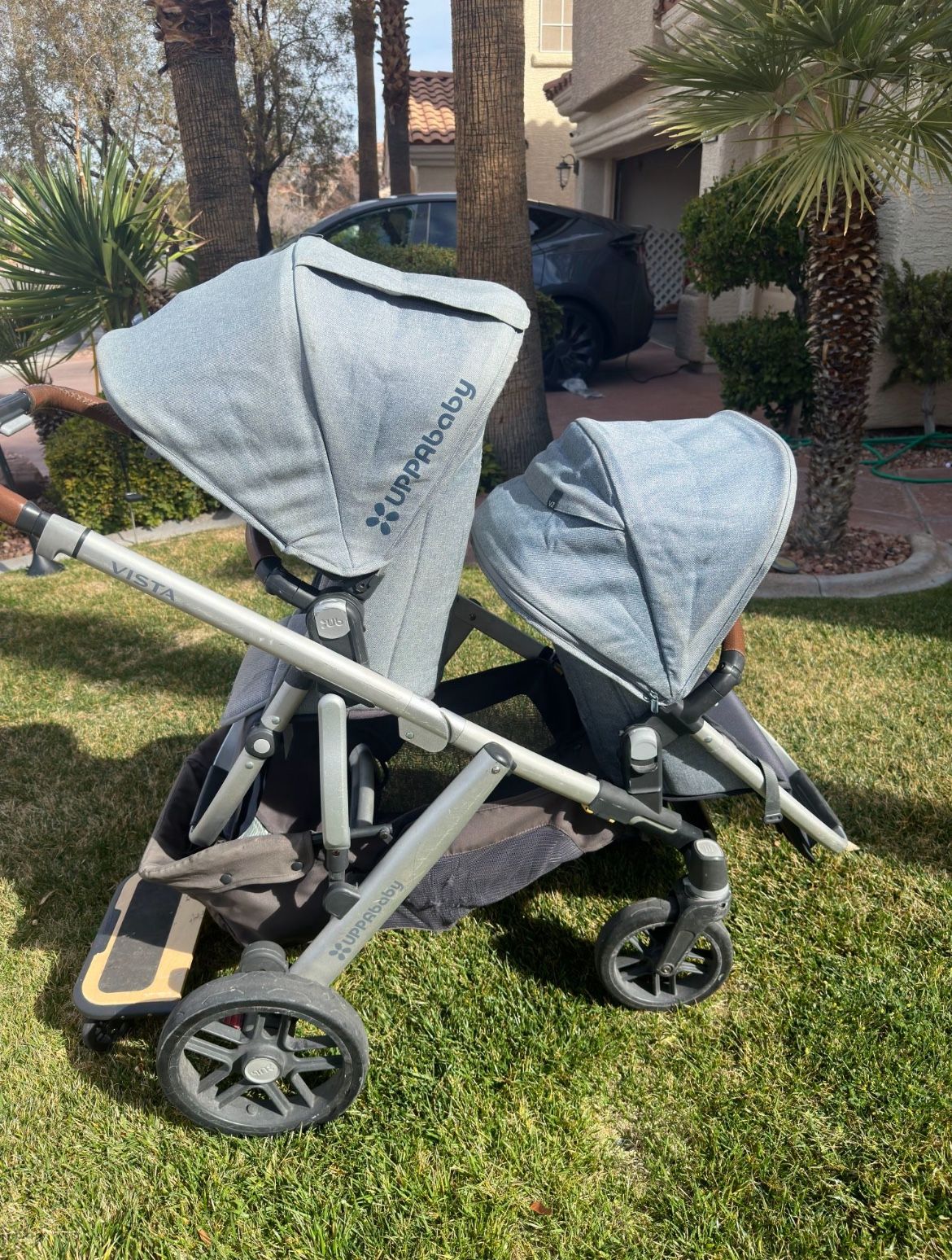 Uppababy Vista Stroller And Car Seat