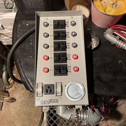 10 Circuit Electrician Special:Generator Transfer Switch & Six Circuit Switch