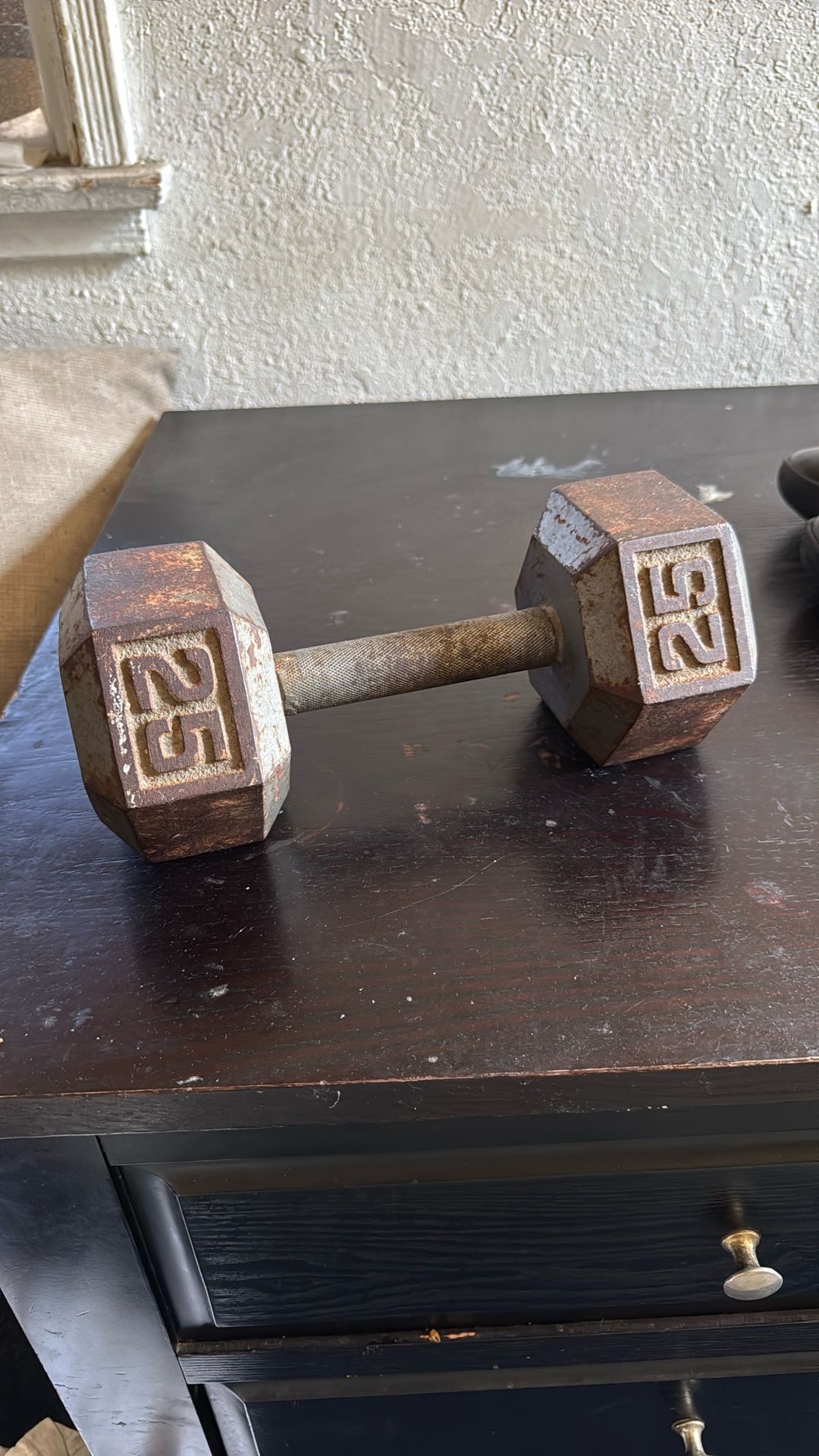 25 Pound Dumbbell