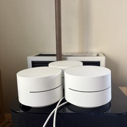 Google WiFi Extenders (x3)