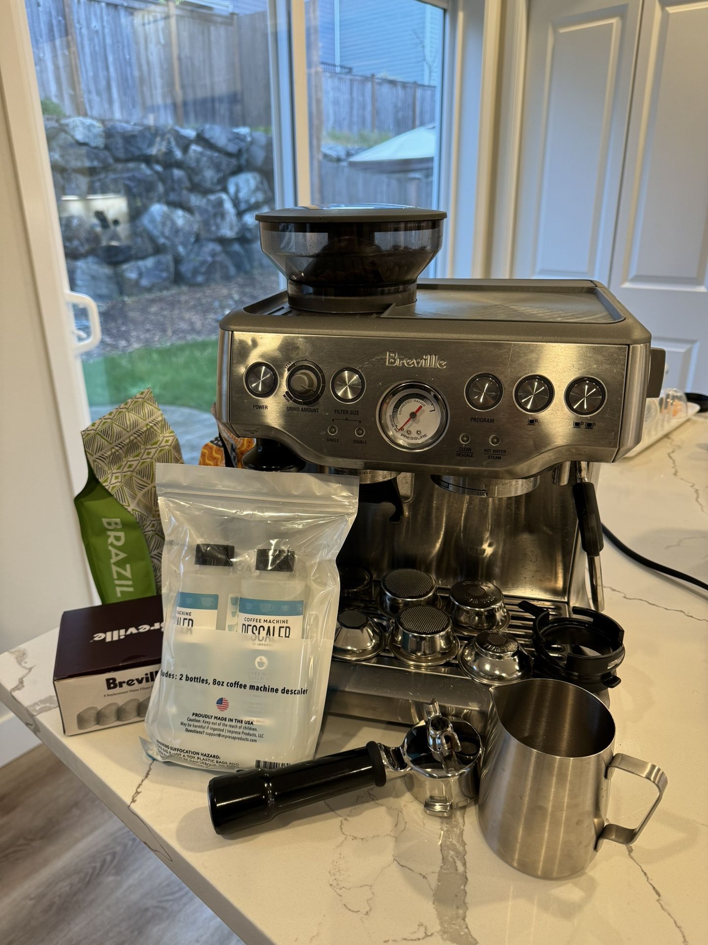 Breville barista Express With Extras