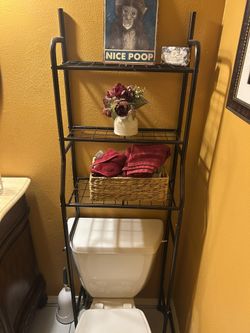 Over Toilet Bathroom Rack
