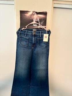 Mother Demin petite the Lil Patch  Maven Jeans🤩