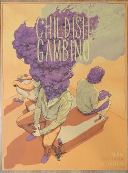 This is America Tour Poster Forum Limited Edition 75/100