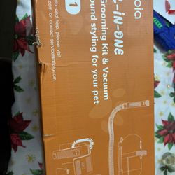 Afloia Dog Grooming Kit Pet Grooming Vacuum & Dog Clippers Nail Trimmer Grinder & Dog Brush for Shedding