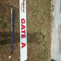 Delmarva Power Dock Metal Sign 