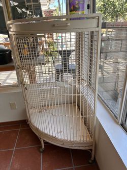 Corner Bird Cage