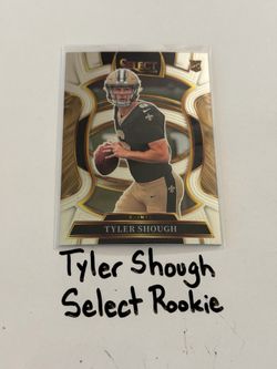 Tyler Shough New Orleans Saints QB Select Rookie Card.
