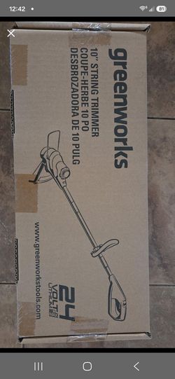 Greenworks 10" String Trimmer