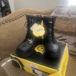 Black New Work Boots