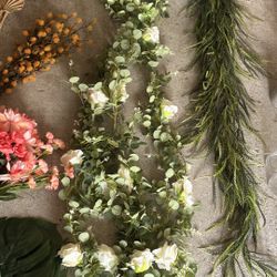 Assorted Faux Stems and Greenery