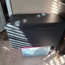 Black Ottoman 
