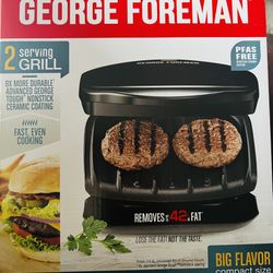 2 Serving grill George Foreman 