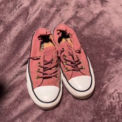 Size 7 Women’s Converse Chuck Taylor All Star Shoreline Pink - 558593F