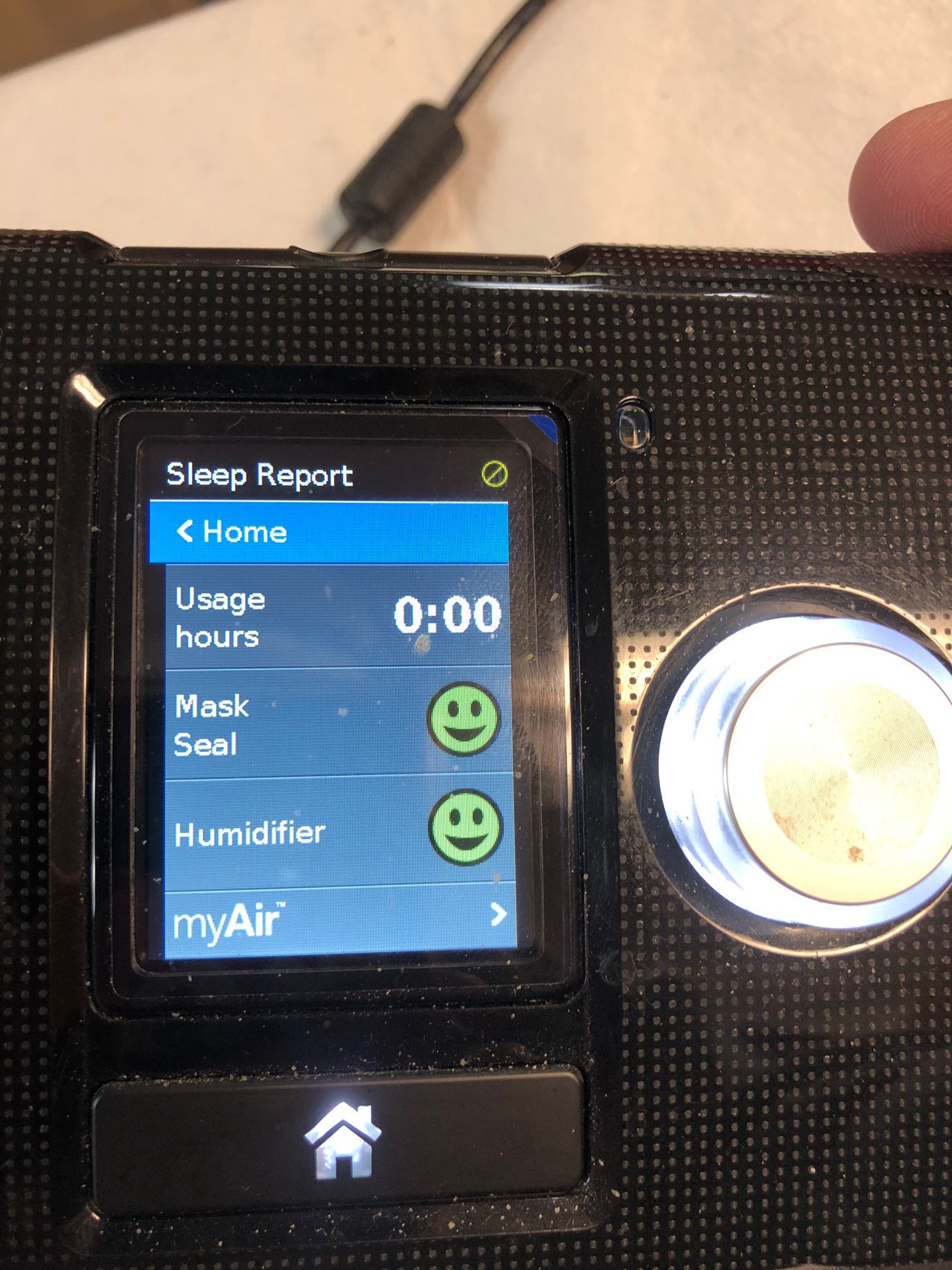 ResMed Air Sense 10 Power Supply with Grey Travel Bag - in good shape