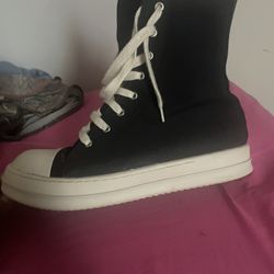 Rick Owen High Top /size 10 Men 
