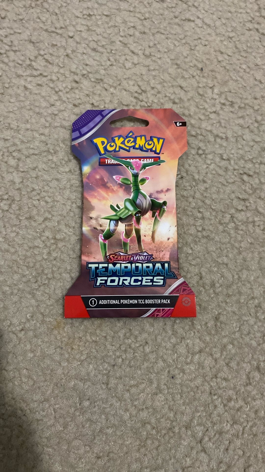 Pokemon TCG Temporal Forces Sleeved Booster Pack