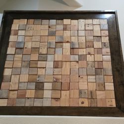 Wood Study: Beautiful Display Piece Decoré Painting