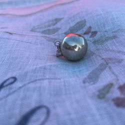 Pendant Sphere With Bell Silver Choker Is Separate