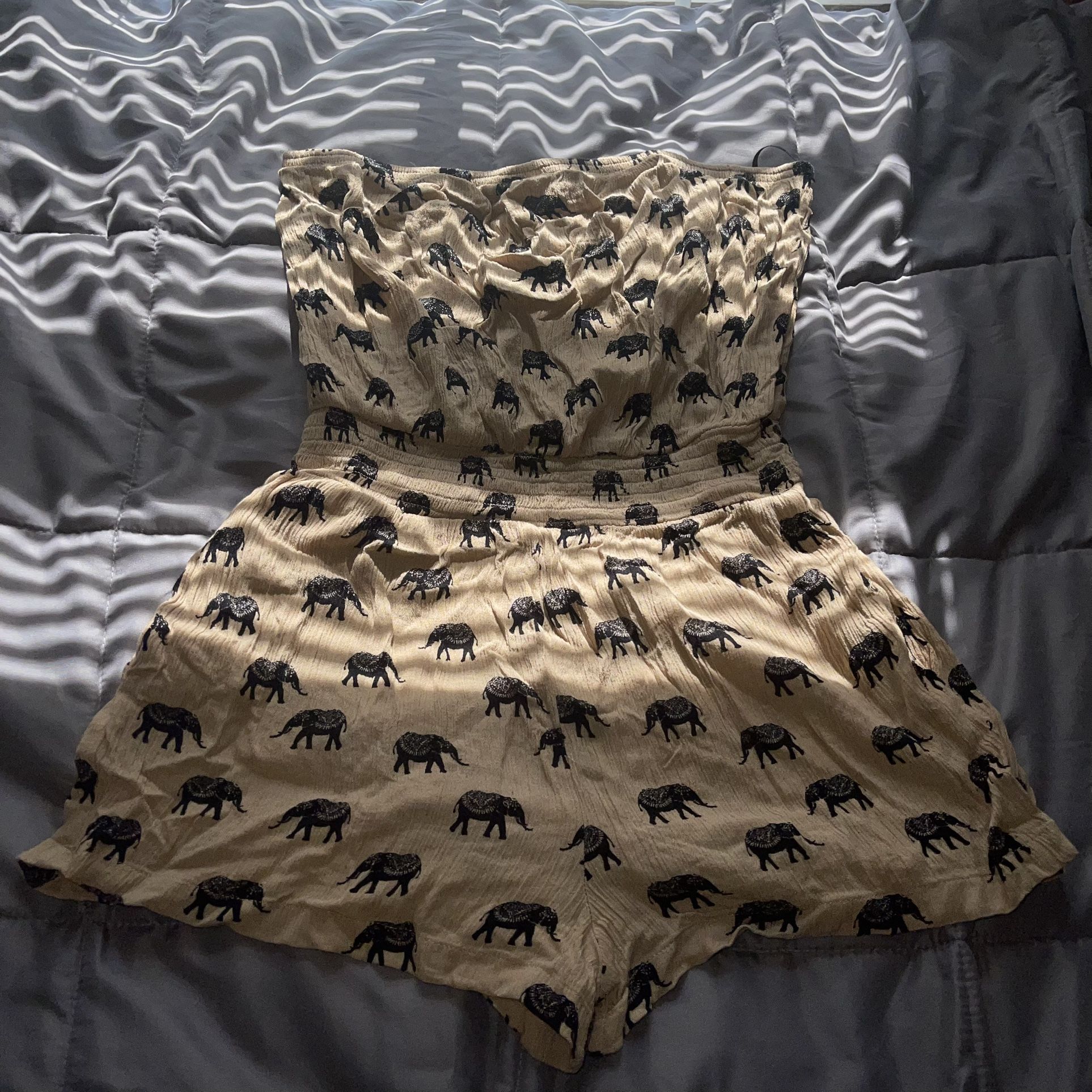 Forever 21 Strapless Romper