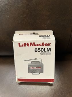 Liftmaster 850lm Universal Garage Door Opener  security +2.0