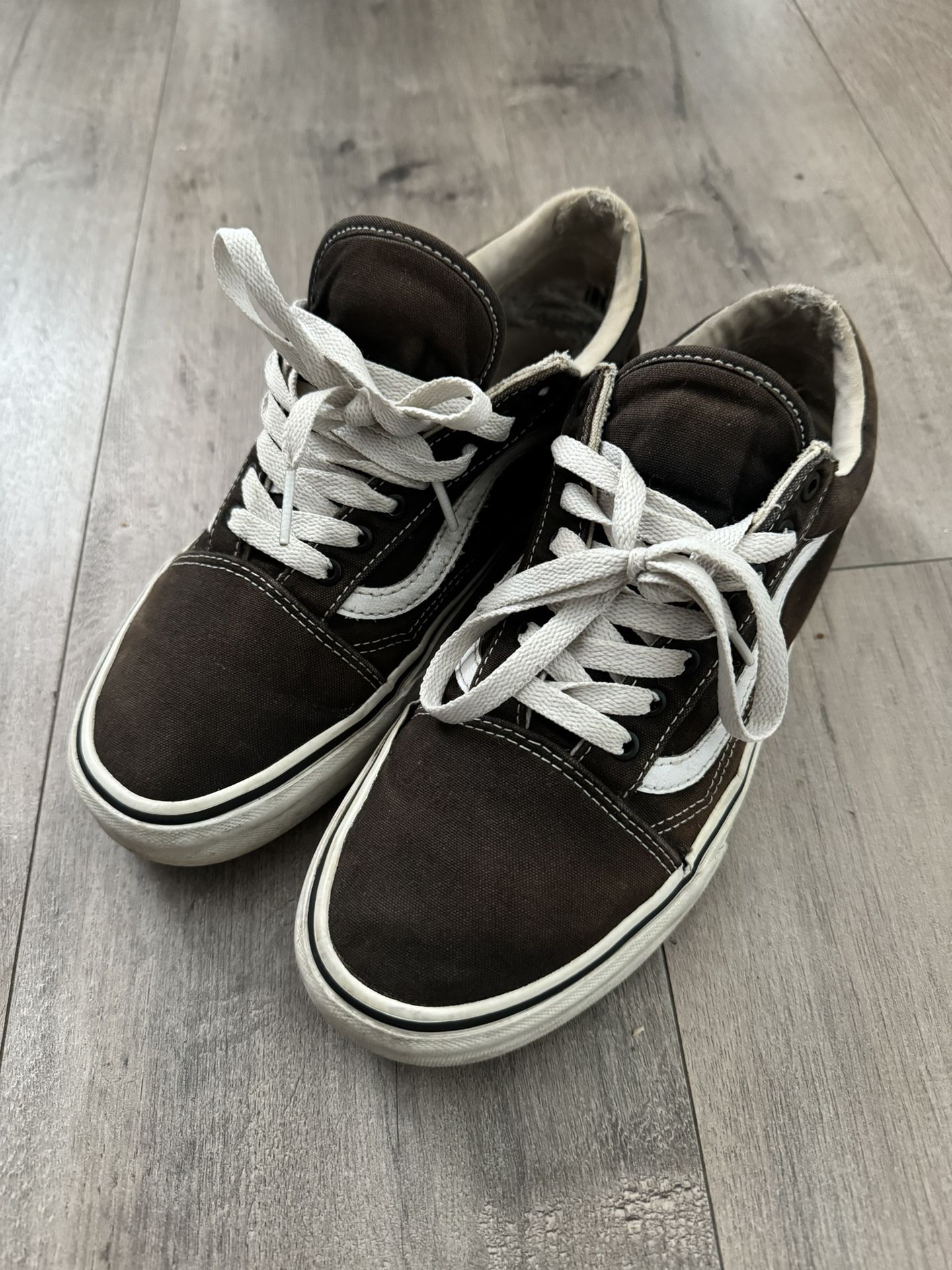 Men’s Vans Shoes Black Size 8 