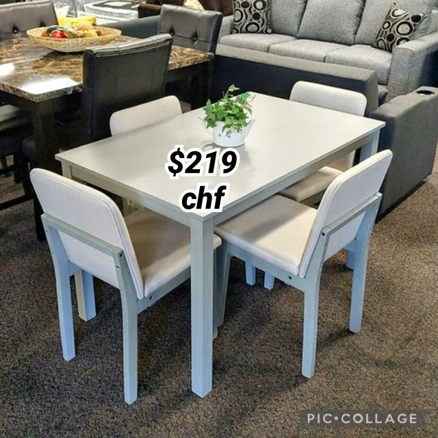 5 Piece Dining Table Set  // October Sale !