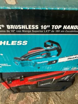 Makita batter chainsaw too only