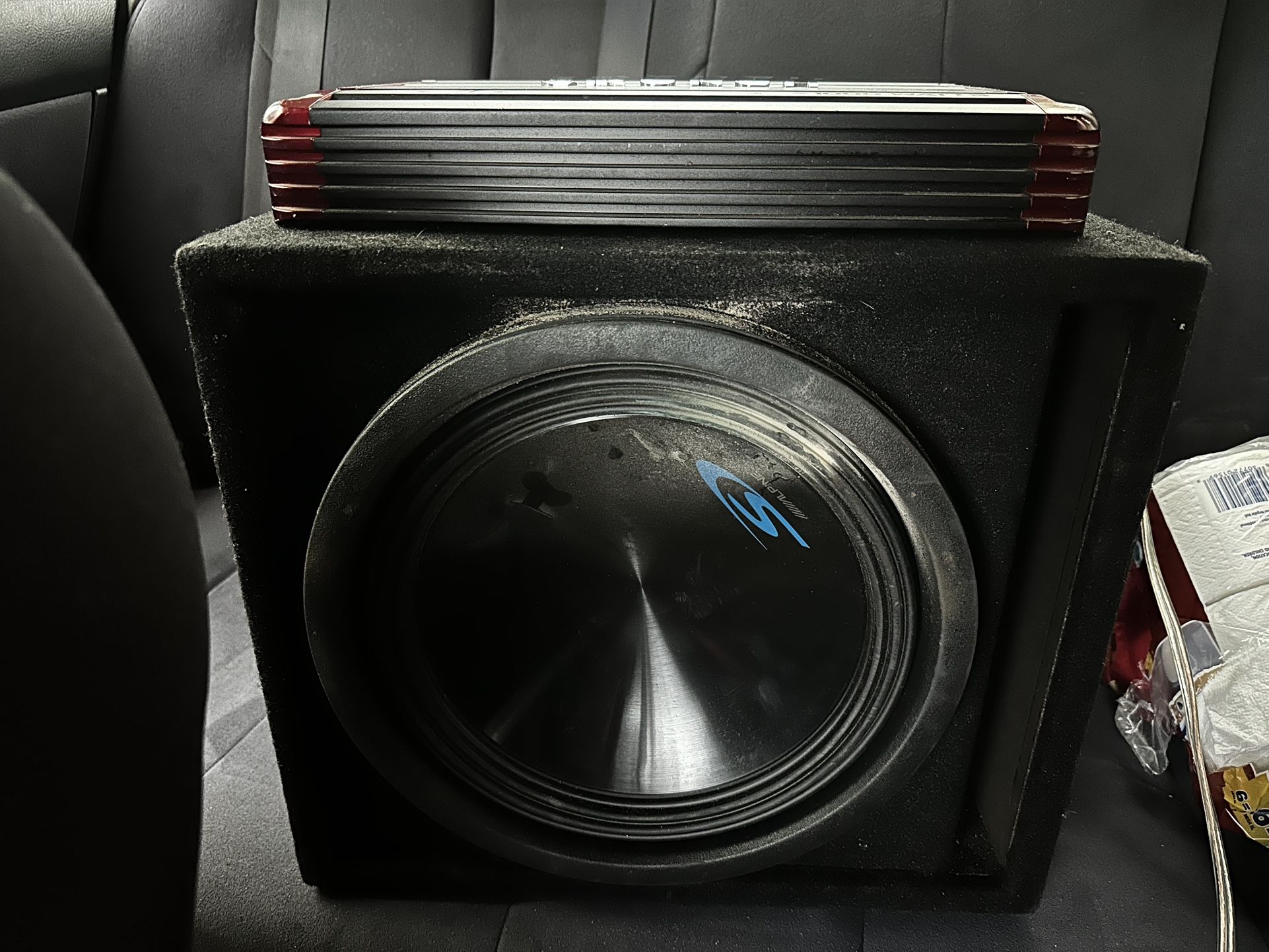 Subwoofer And Amp