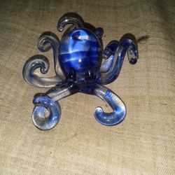Lenox Crystal Blue Octopus