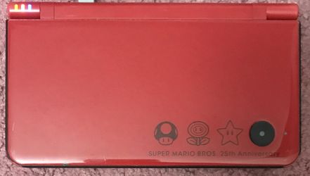 Nintendo DSi XL Red 25th Anniversary Handheld System For Sale