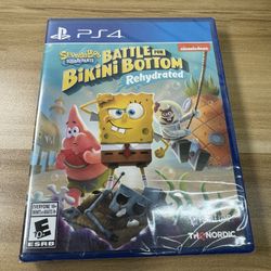 PS4 Spongebob Battle For Bikini Bottom 